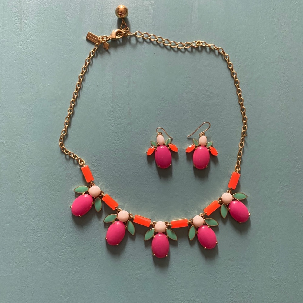 NWOT Kate Spade ♠️ Necklace+earrings!
